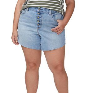 Lane Bryant Shorts Vintage Wash Denim (28)